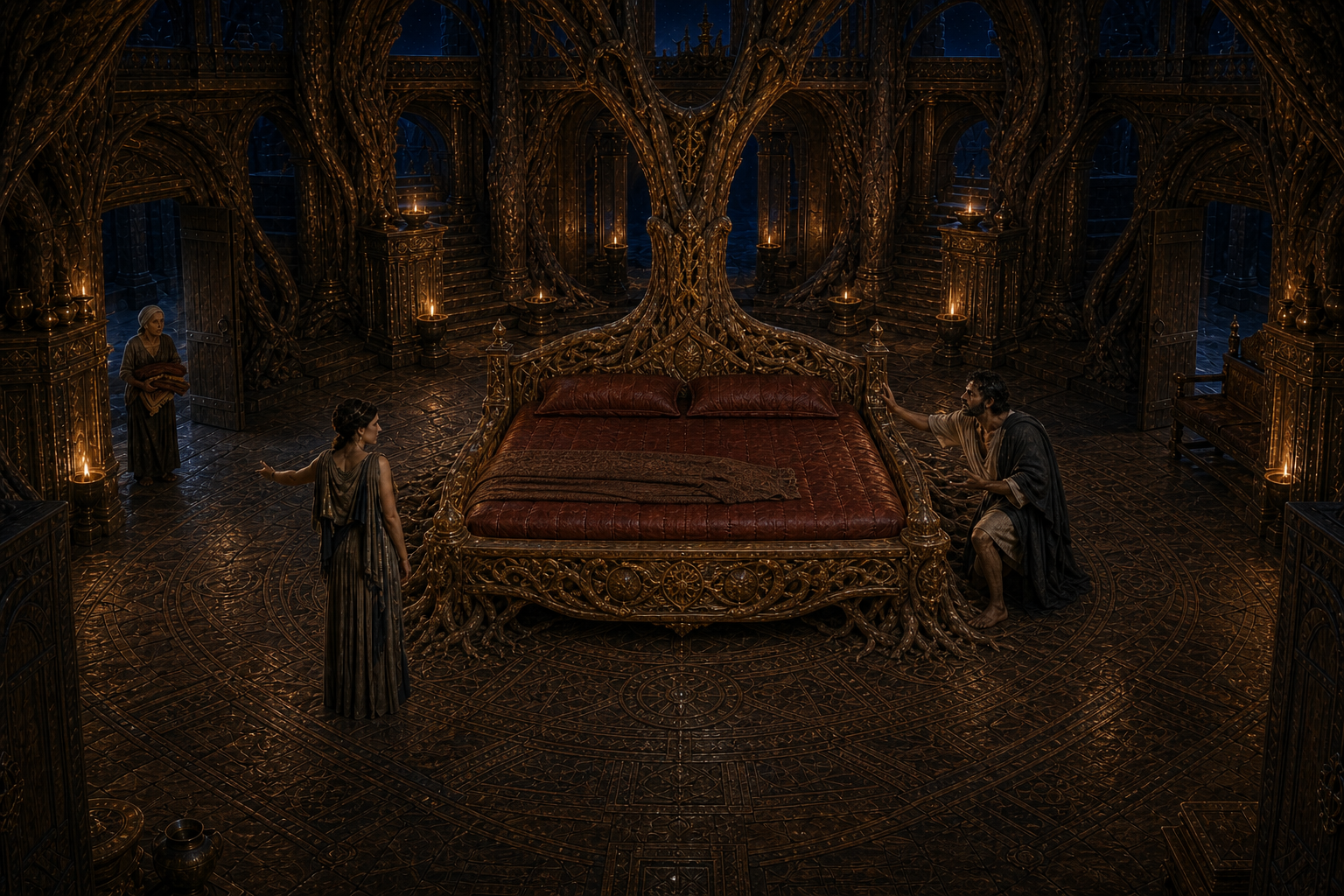 The Bed That Cannot Be Moved, Book XXIII